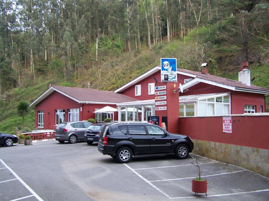 Hotel Azpiazu Cudillero Buitenkant foto